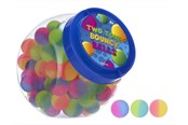 Små gaver til børn - WHL 32 mm hoppebold, 2-farvet – 1 stk., assorteret - 65291
