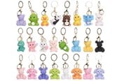 Små gaver til børn - WHL 5.5CM KAWAII SAMLE-NØGLERING 1 stk - Assorteret - 65955