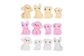 Små gaver til børn - WHL 4CM SQUISHY HVALP 1 stk - Assorteret - 65985
