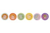 Små gaver til børn - WHL 4CM KAWAII KUTIES KRYSTALMUDDER 1 stk - Assorteret - 65944