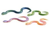 Små gaver til børn - WHL PLA 3D-PRINTET 45CM SLANGE 1 stk - Assorteret - 65972