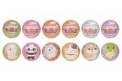 Små gaver til børn - WHL 10CM PU KAWAII KUTIES bold 1 stk - Assorted - 65921