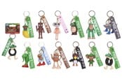 Små gaver til børn - WHL 3D EXTREME BRAIN ROT 6,5CM nøglering m/strop 1 stk - assorted - 66174A