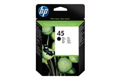 Blæk, Toner & Forbrugsstoffer - HP 45 / 51645AE High Capacity Black Ink - 51645AE