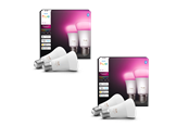 Smart Home - Philips Hue Color A60 Pære – 1100 Lumen – 4-pak - 8501001