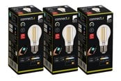 Smart Home - EGLO CONNECT.Z E27 A60 klar SMART pære M/FARVER(RGB) OG VARM HVID LYS - 3 pak - 8501072