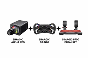 Spil tilbehør - Simagic Alpha Evo Sport + GT NEO + P700 - Simracing Bundles - 8501099