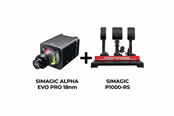 Spil tilbehør - Simagic Alpha Evo Pro 18nm + P1000-RS - Simracing Bundles - 8501100