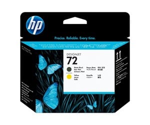 HP 72 / C9384A Printhead - Printhoved Gul | Billig