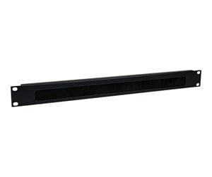 1u Brush Strip Horizontal Server Rack Cable Management Panel 