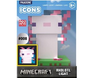 Paladone - Icon Light - Minecraft Axolotl Light | Billig