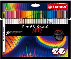 STABILO Pen 68 - Pennarello in feltro di alta qualità, colore: verde lime