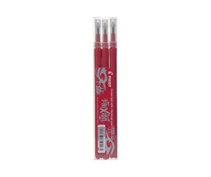 Pilot Frixion Ball 3er Pack – Mittlere Stärke 0,7 Mm, Blau, Radierbare Tinte
