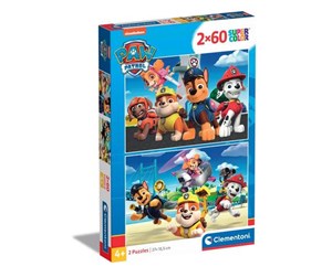 Clementoni Jigsaw puzzle Paw Patrol 2x60st. Floor | Billig