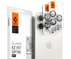 Protection Caméra Spigen Glas.tR EZ Fit Pour IPhone 17 Pro Max - Verre Trempé 9H - Noir