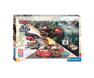 Clementoni Jigsaw Puzzle Super Color Maxi Disney Cars 104pcs. Floor