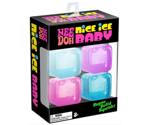 NeeDoh Teenie Nice Ice Baby 4 -Pack