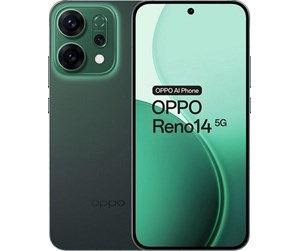 OPPO Reno14 5G 256GB/12GB - Luminous Green | På lager | Billig
