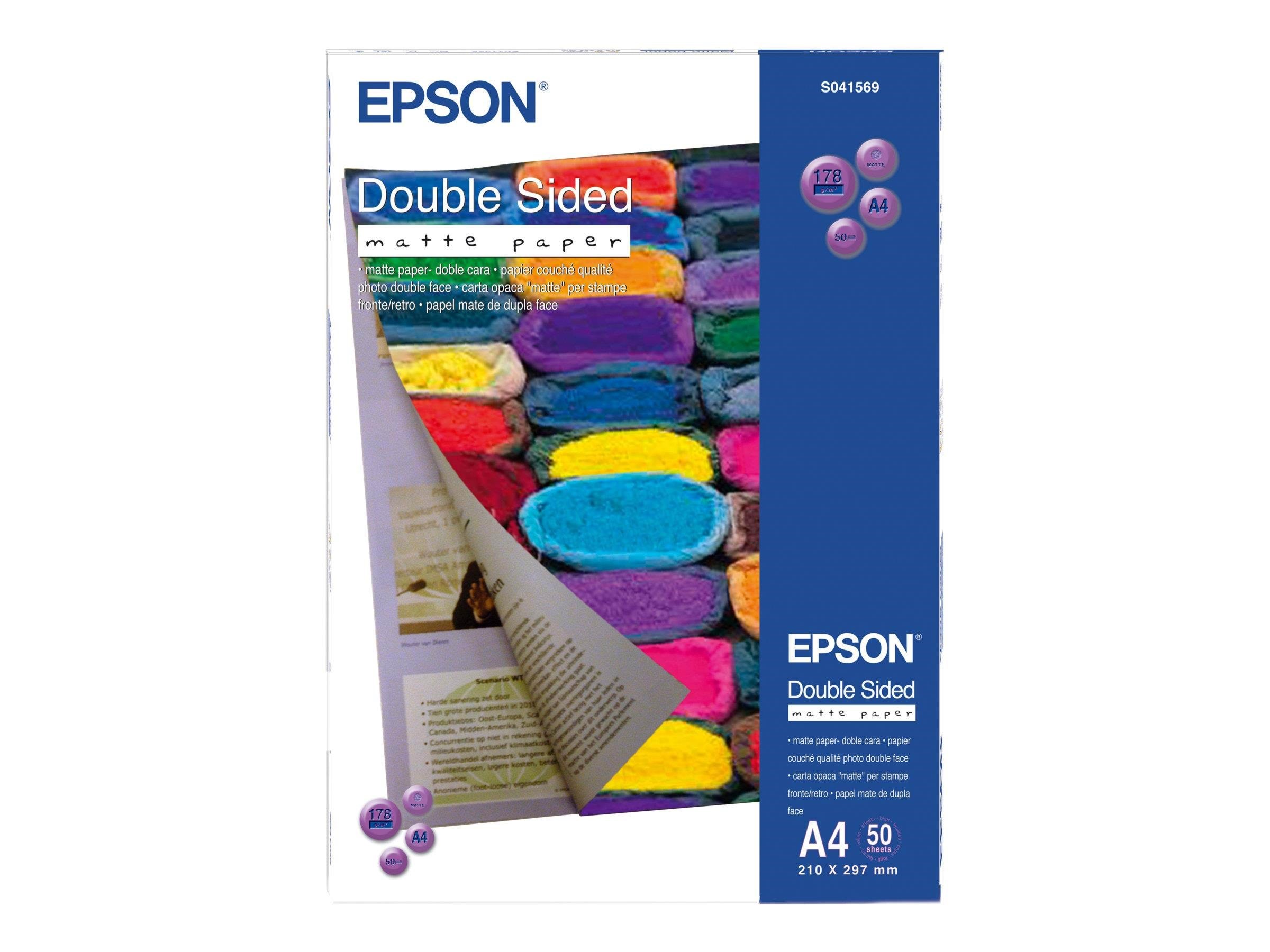 Epson Double-Sided Matte Paper Fotopapir C13S041569