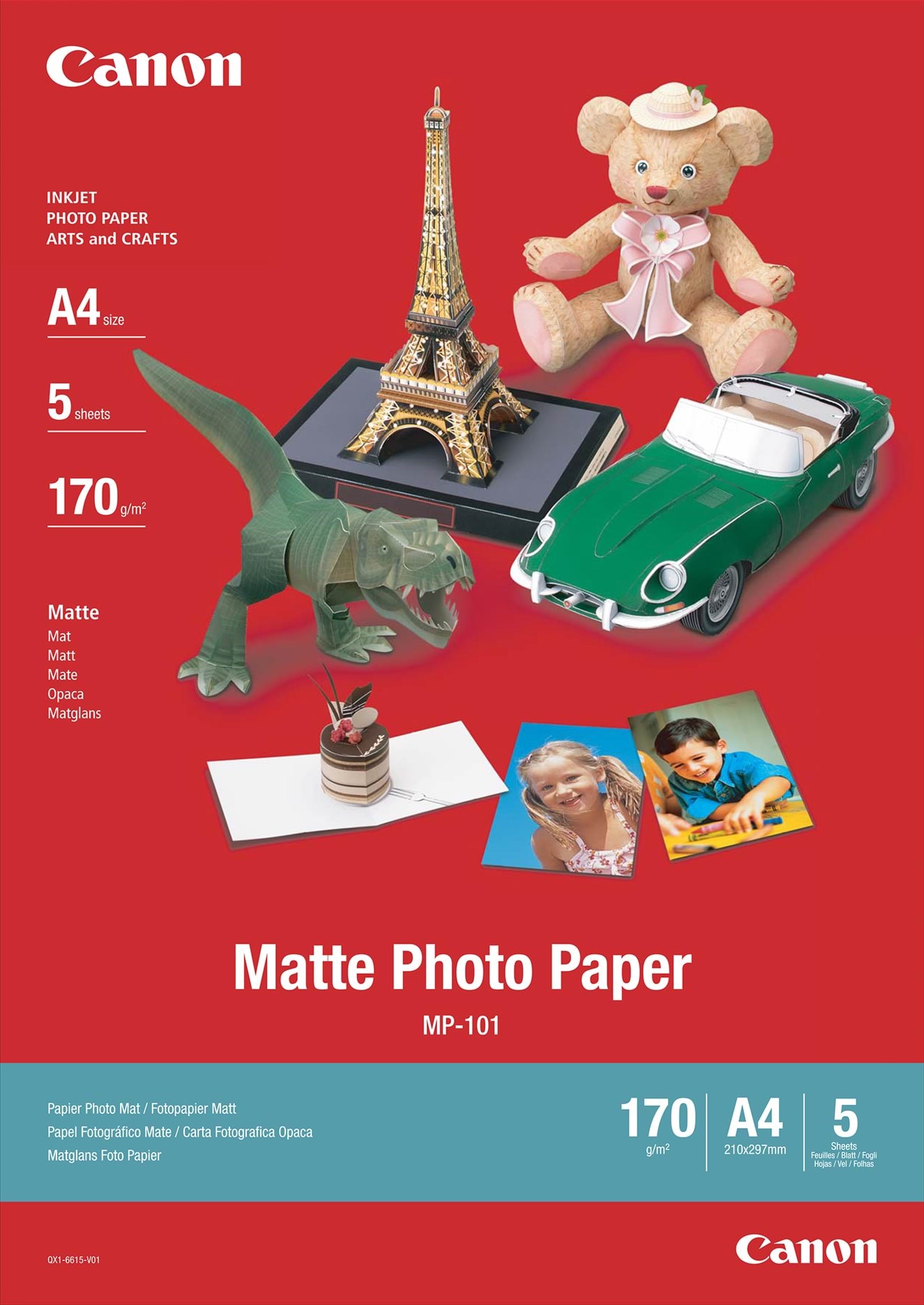 Canon Paper MP-101 / 7981A005 Matte Phot Fotopapir