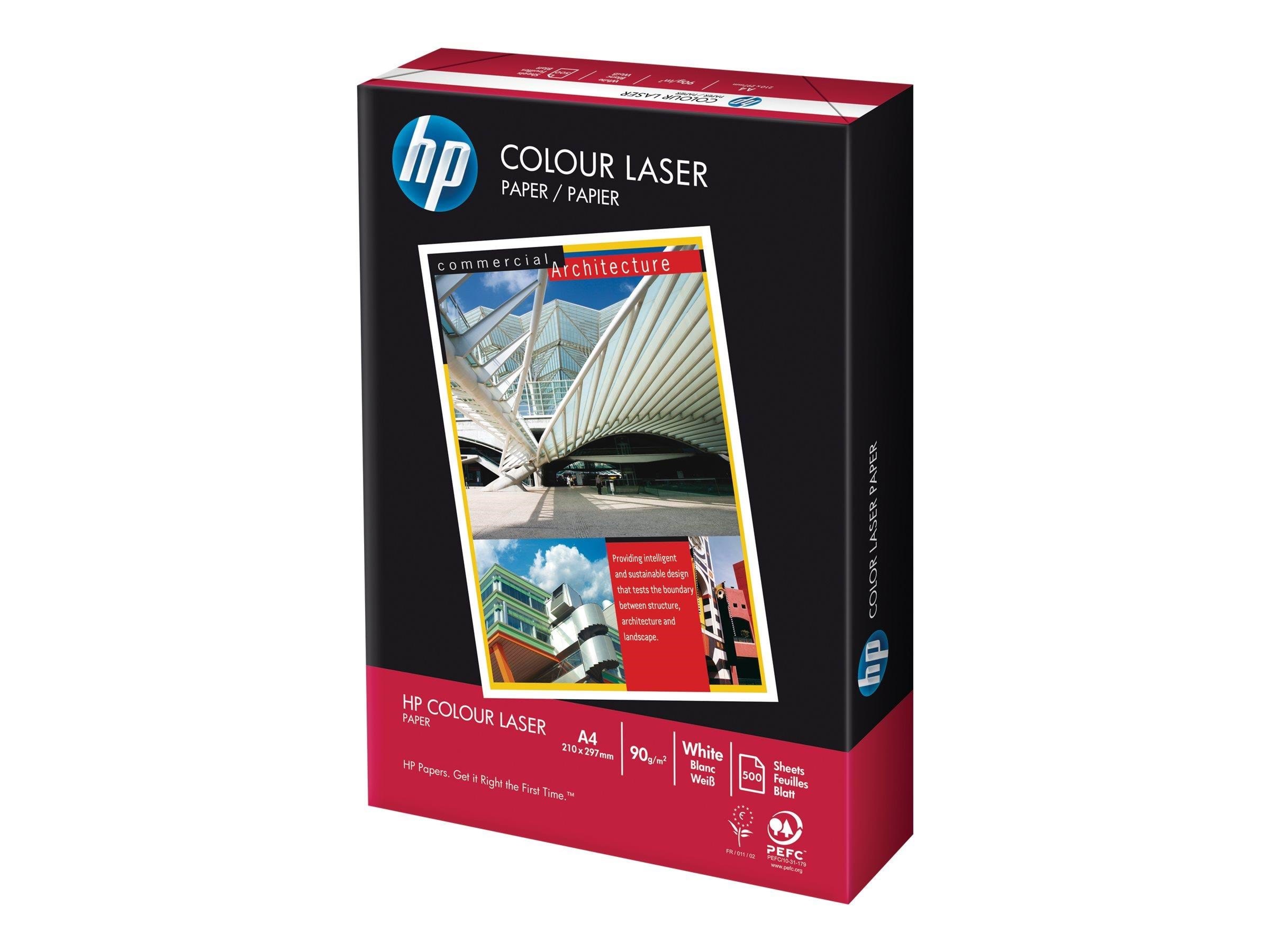 HP Color Laser Paper - A4 (210 x 297 mm) 90 g/m² - 500 pcs. Plain Paper