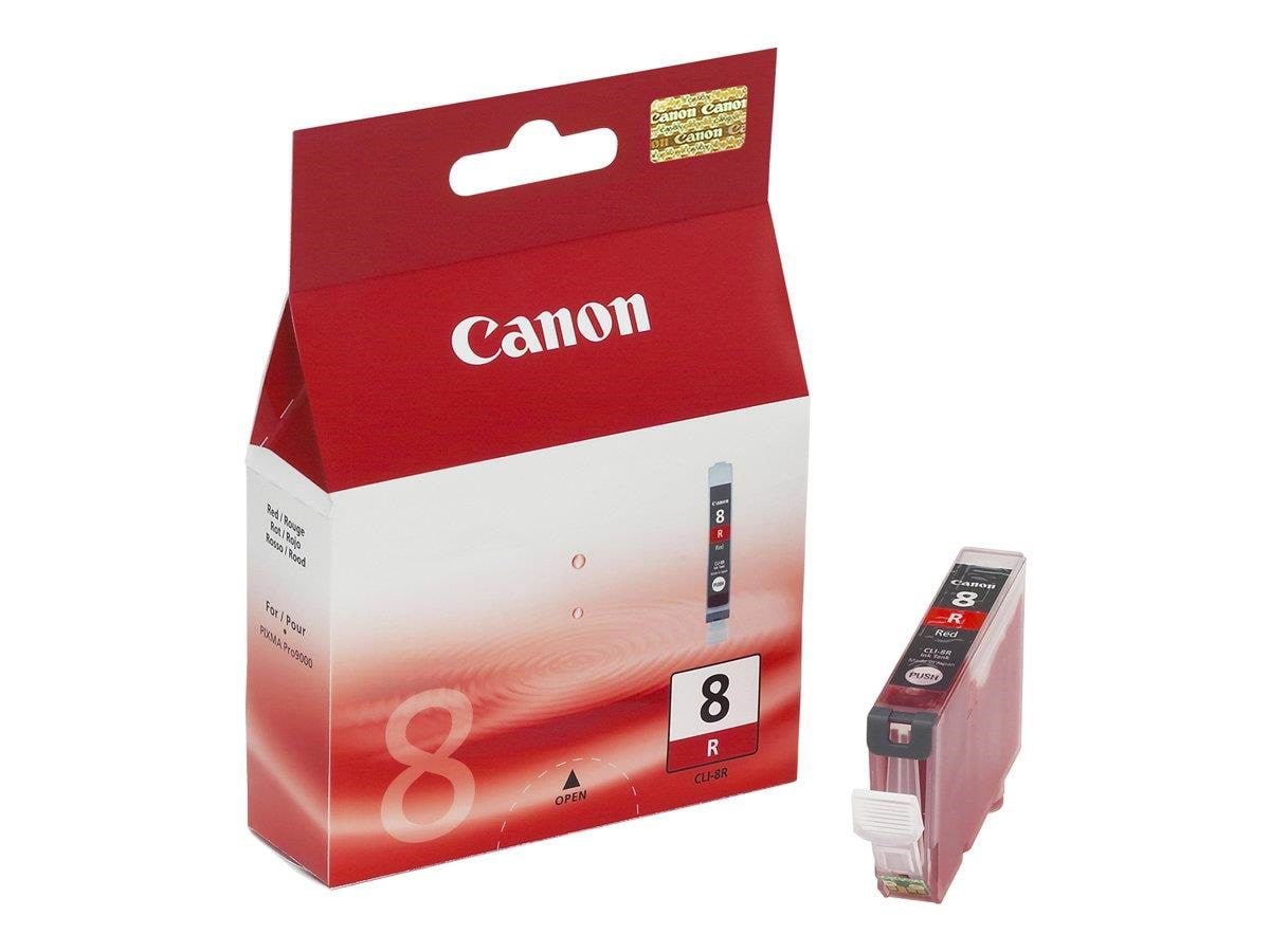 Canon CLI-8 / 0626B001 Red Printerpatron Og Toner Rød