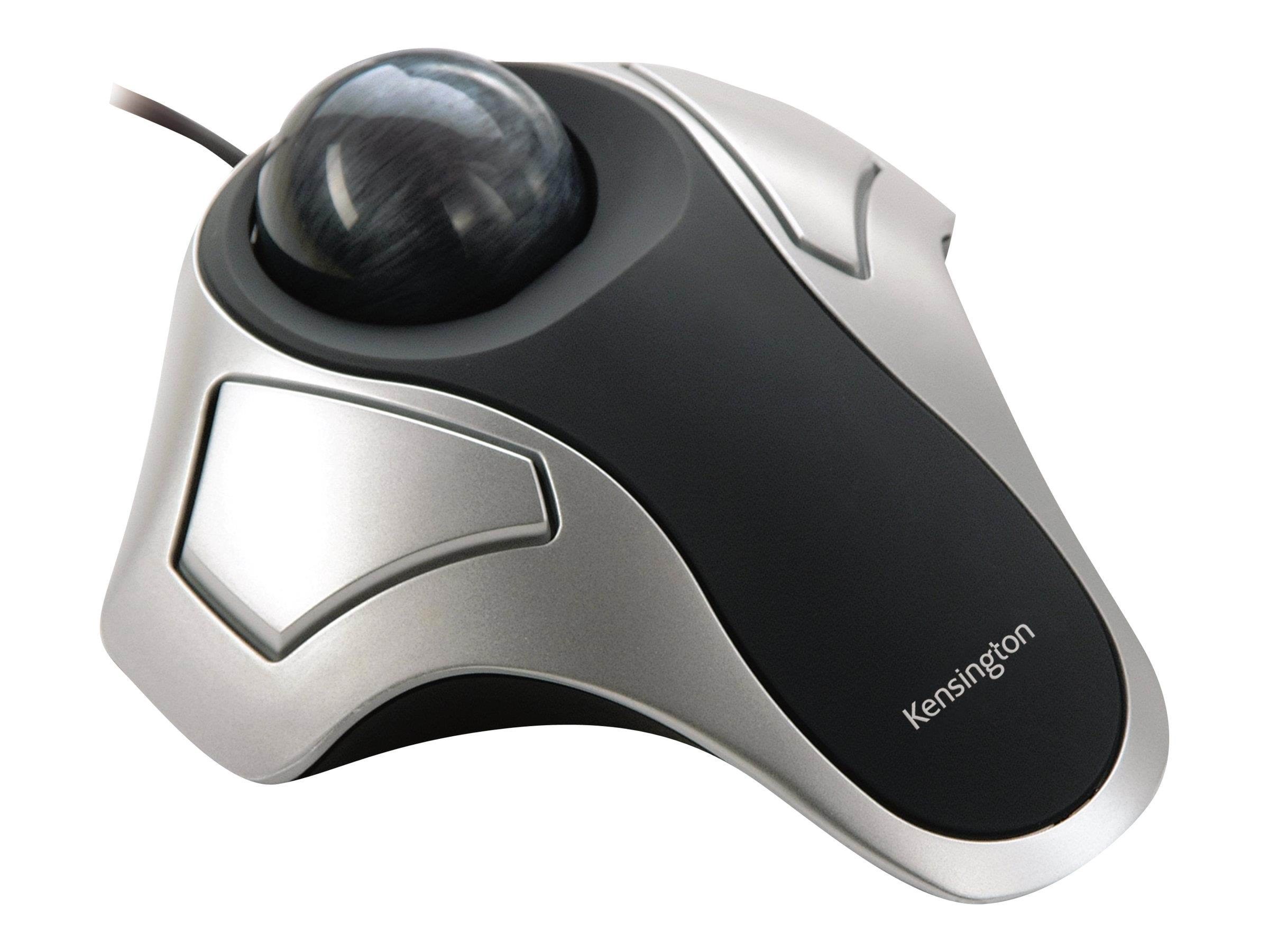 Kensington Orbit optisk kabelforbundet trackball - Trackball - Optisk - 2 knapper - Sort