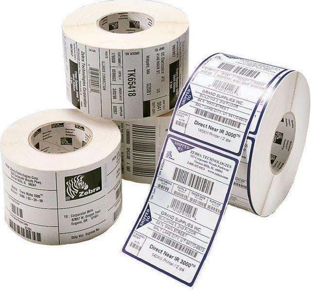 Zebra 1PK Z-SLCT 4D 2.25 X 1.25 Fotopapir 800262-125
