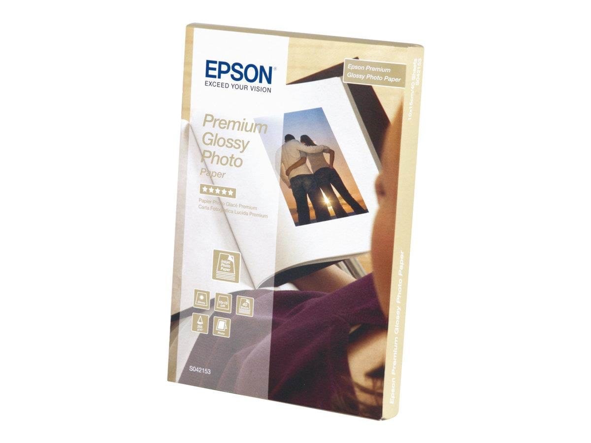 Epson Premium Glossy Photo Paper A6 Fotopapir C13S042153