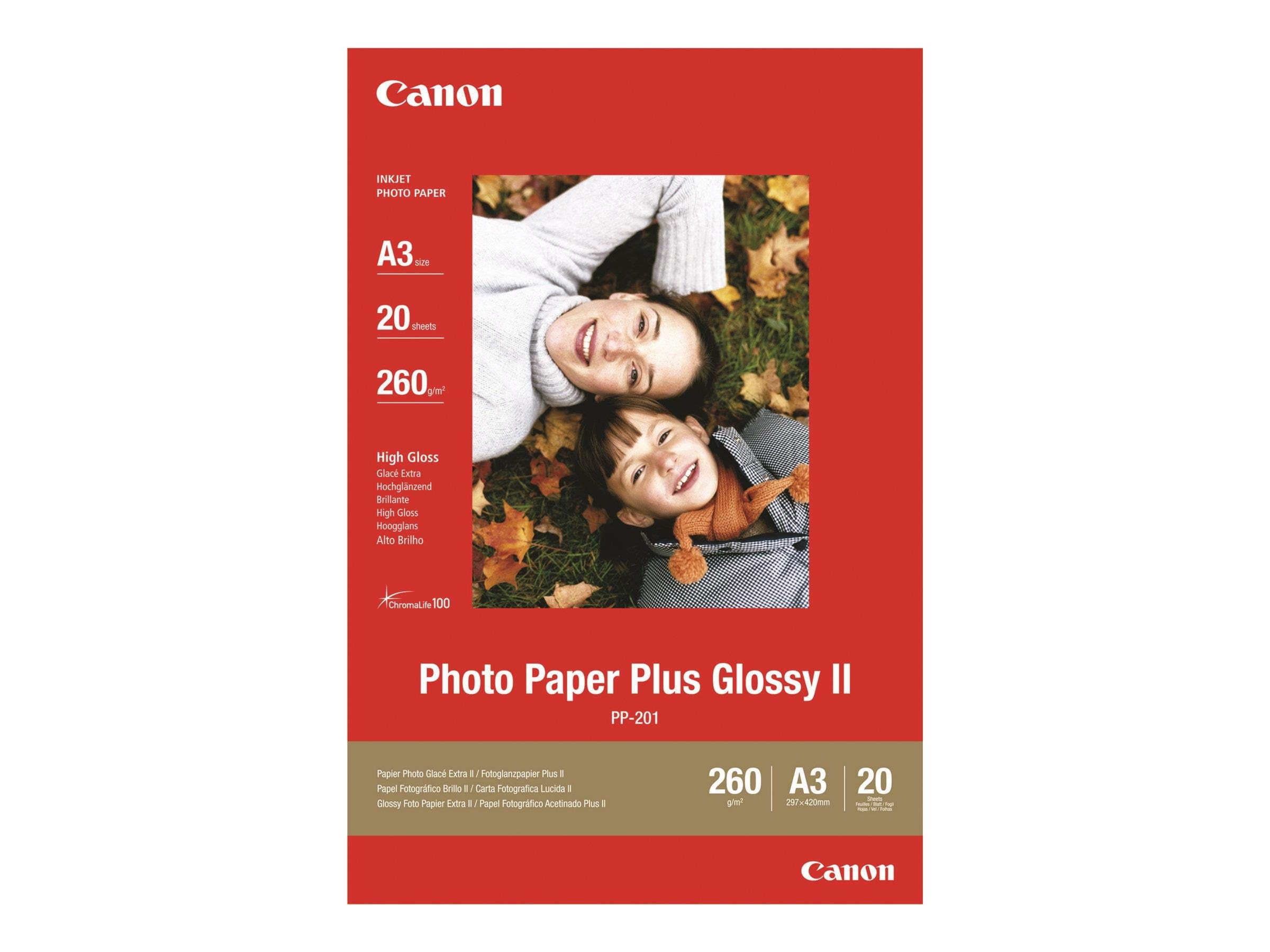 Canon Paper PP-201 / 2311B020 Glossy A3 Fotopapir