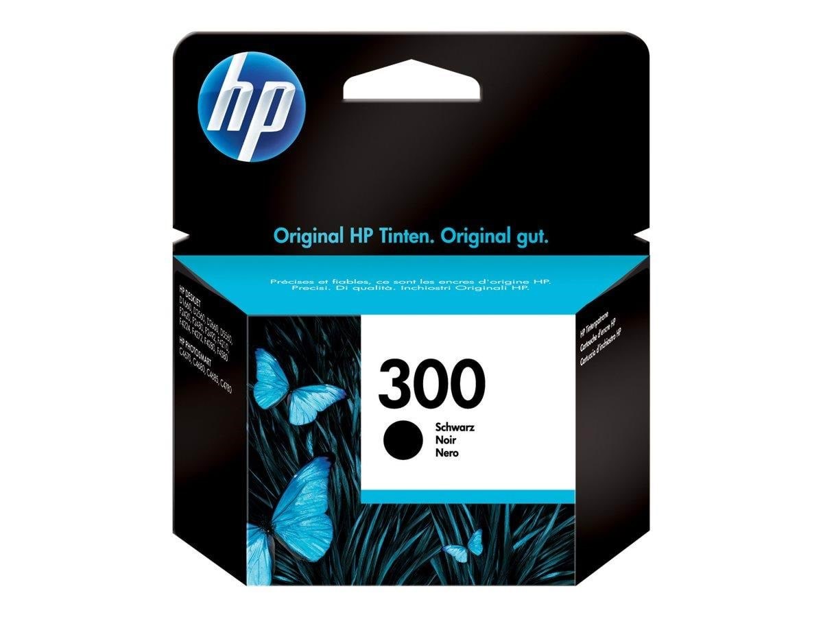 HP 300 / CC640EE Black Ink - Blækpatron Sort Printerpatron Og Toner