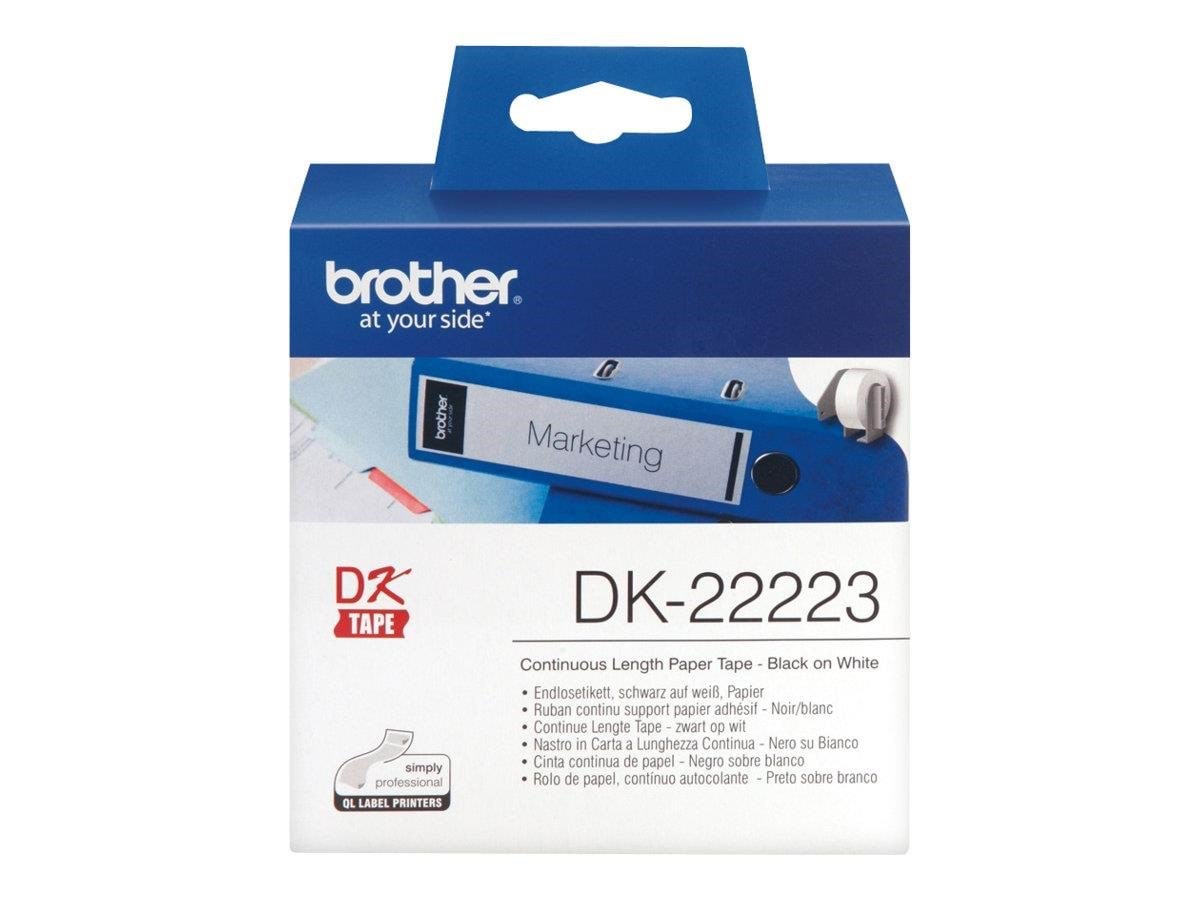 Brother Label roll/white 50mmx30 48m f Q Fotopapir DK22223