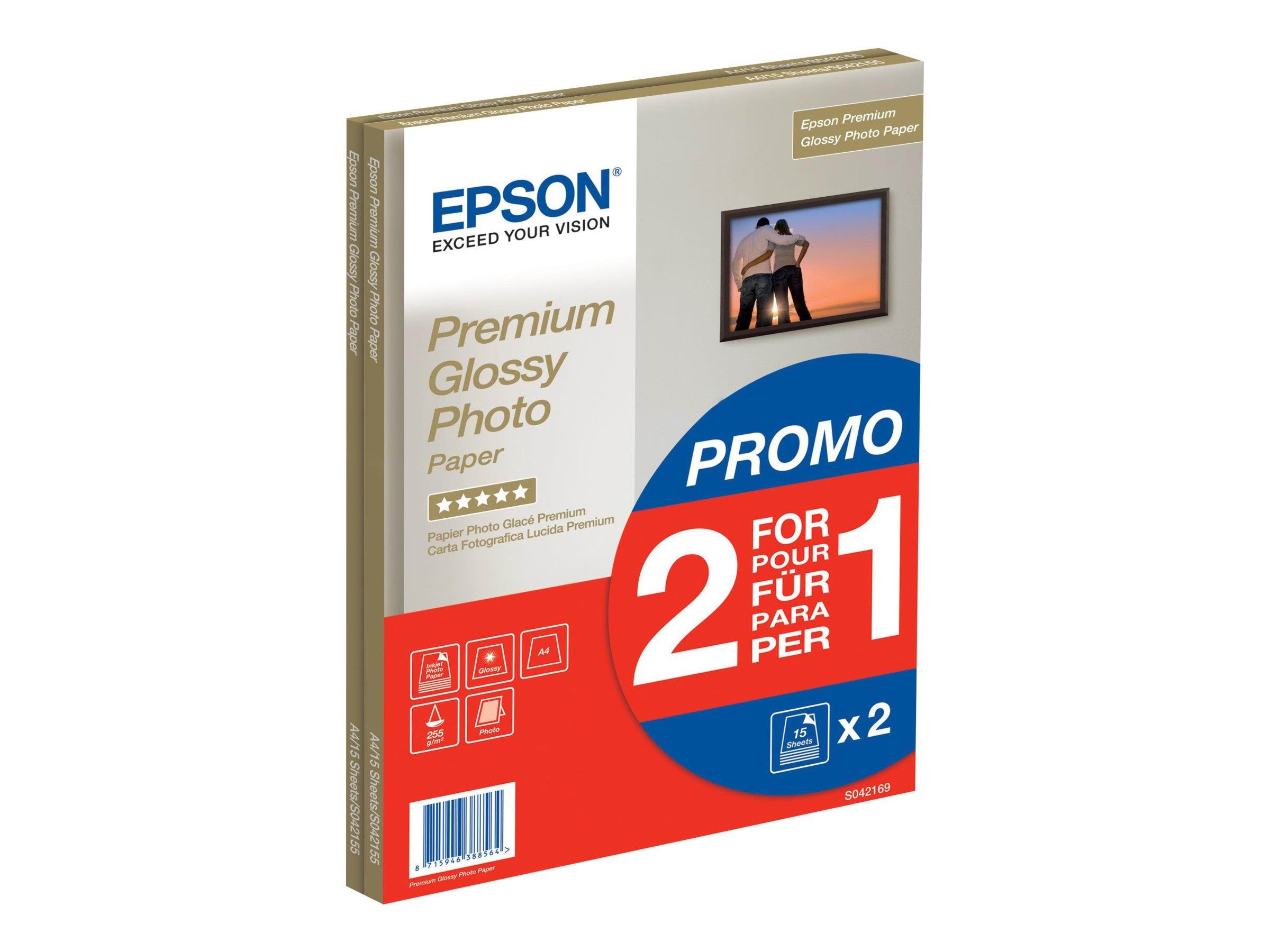 Epson Photopaper premium A4 30sh Fotopapir C13S042169