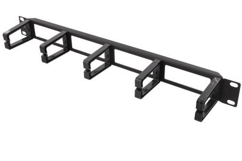 Deltaco 19-4 - 1U - Cable Management Panel Rackskab