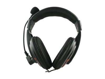 Deltaco Headset HL-56 - Black Hovedtelefoner Og Headset Sort