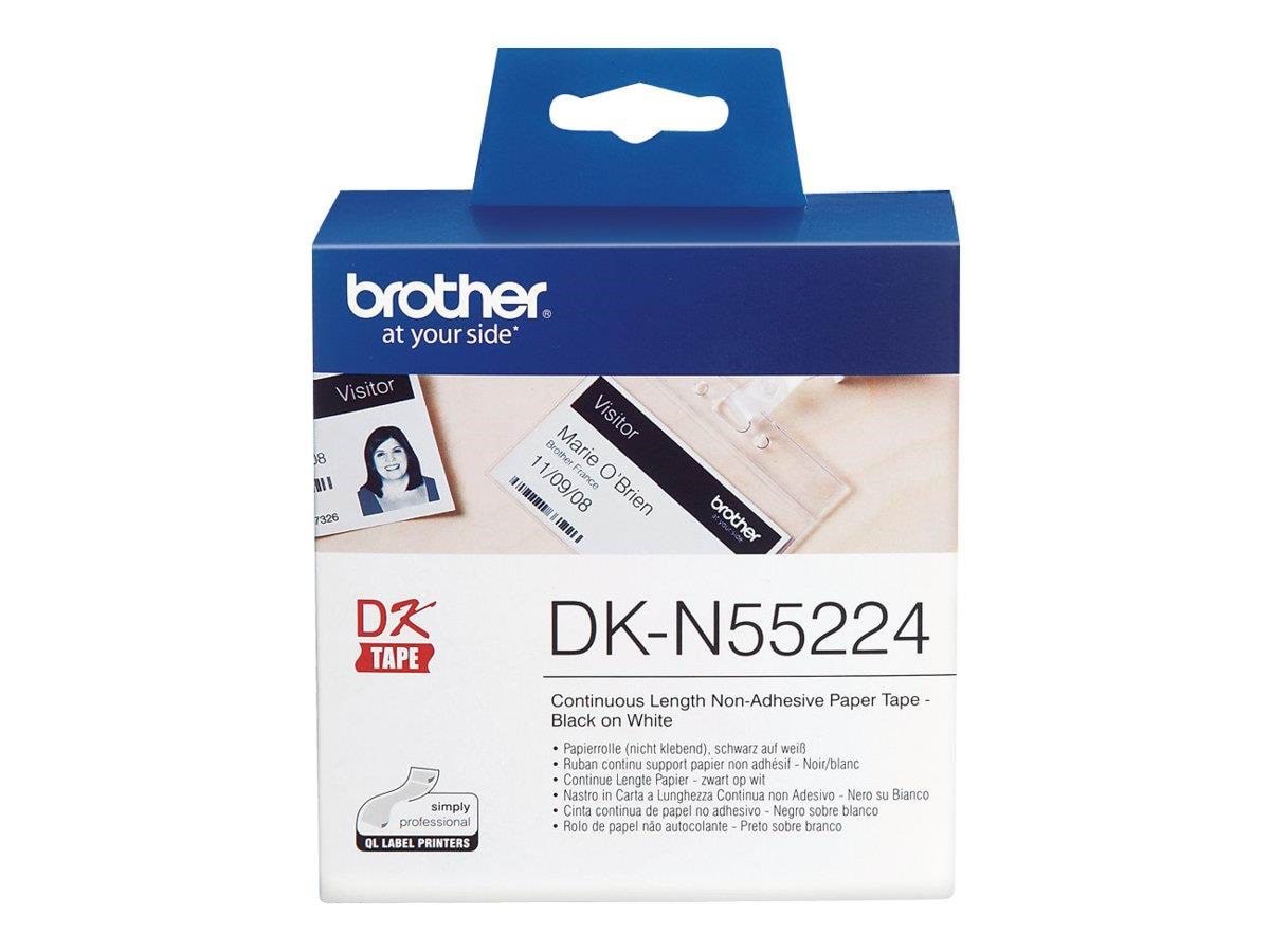 Brother DKN55224 - black on white Roll (5.4 cm x 30.5 m) Fotopapir