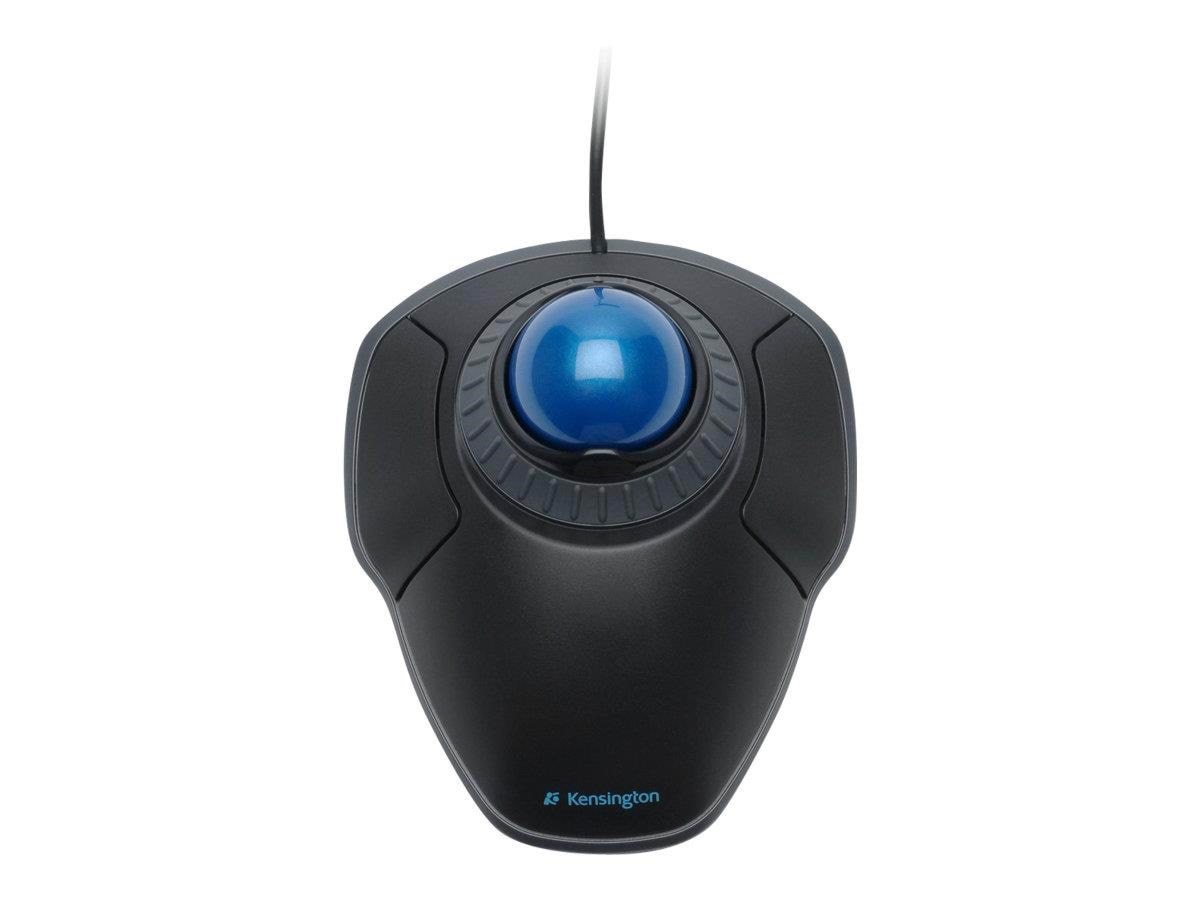 Kensington Trackball Orbit with Scroll ring - Trackball - Optisk - 2 knapper - Sort Mus K72337EU