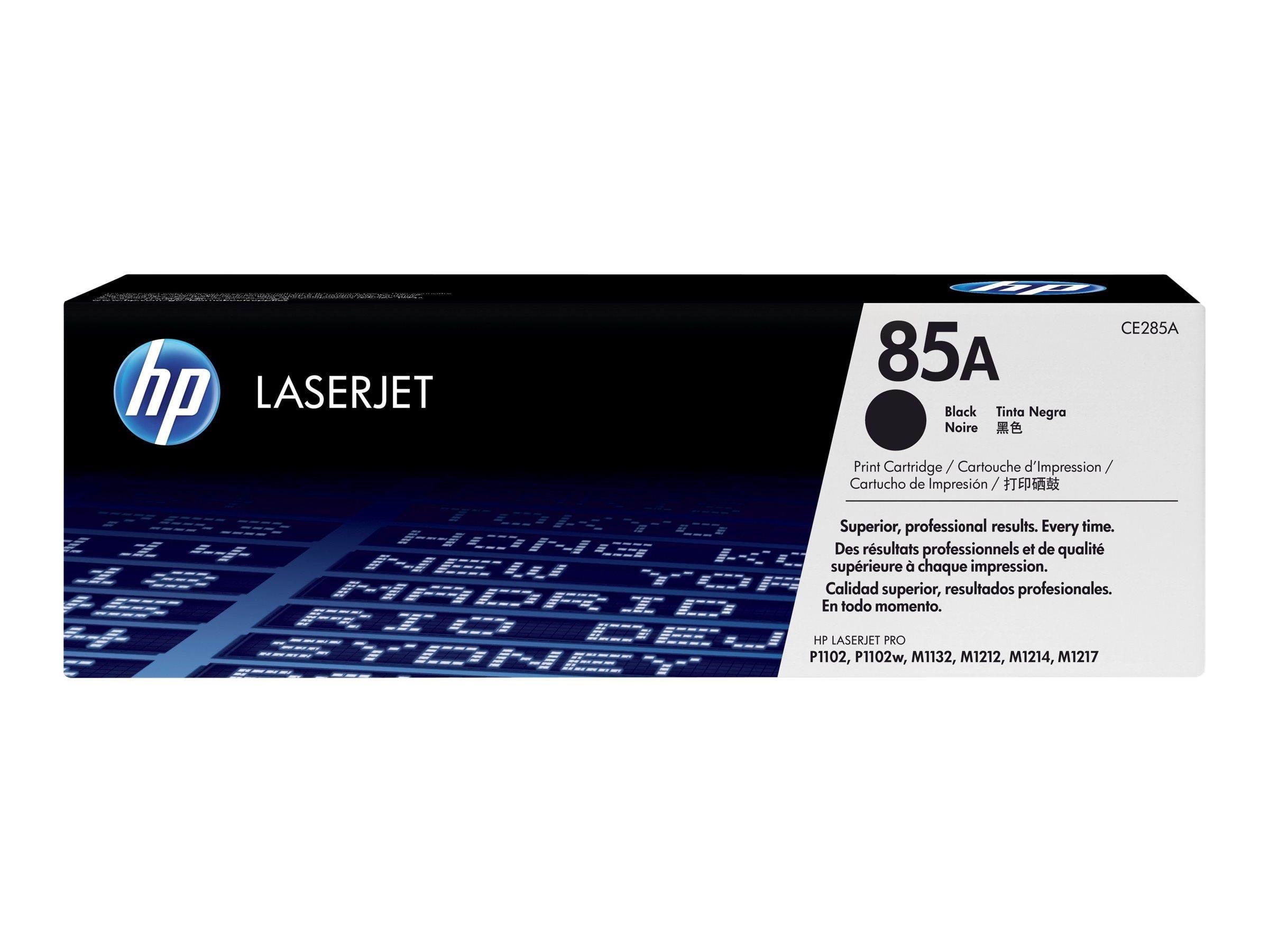 HP 85A / CE285A Black Toner - Lasertoner Sort Printerpatron Og Toner