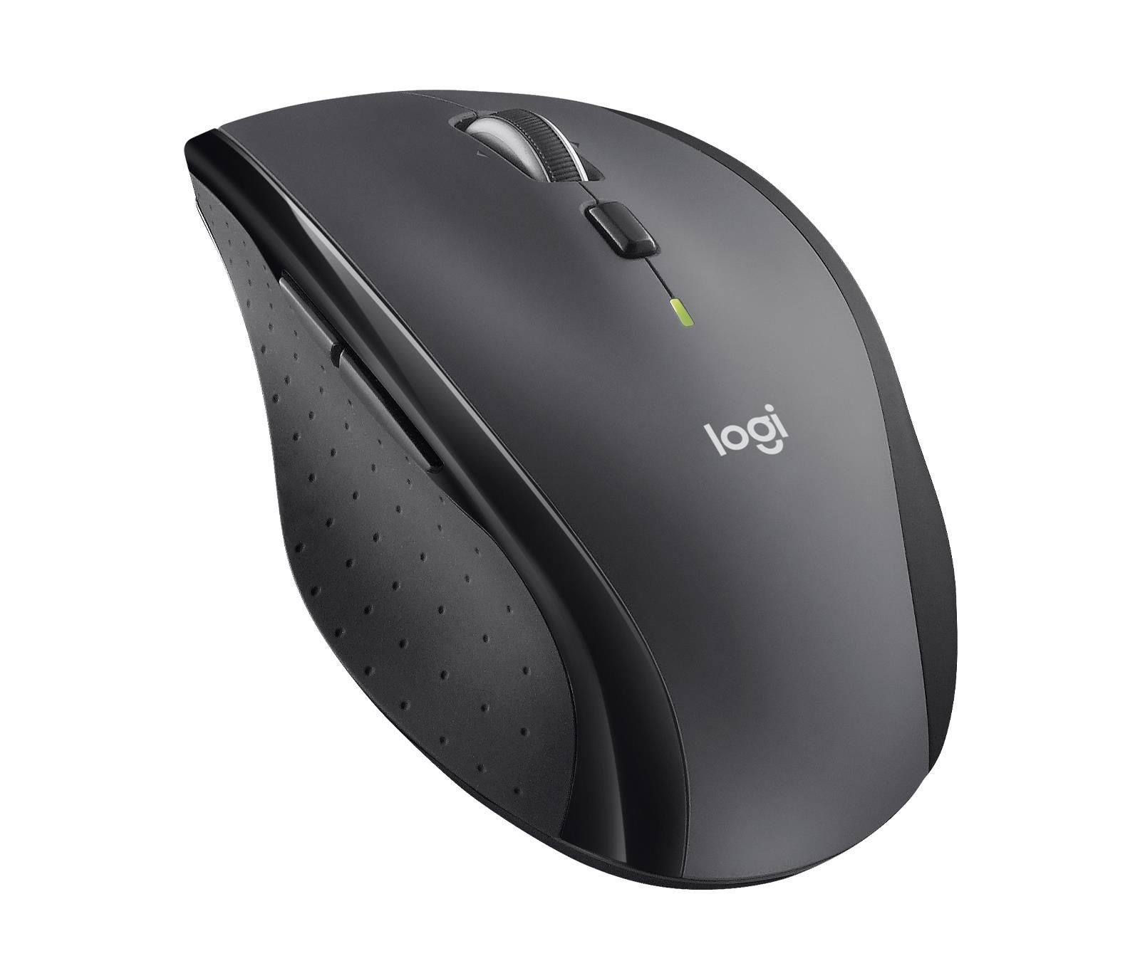 Logitech M705 Marathon Mouse - Mus - Laser - 6 knapper - Sort Mus 910-001949