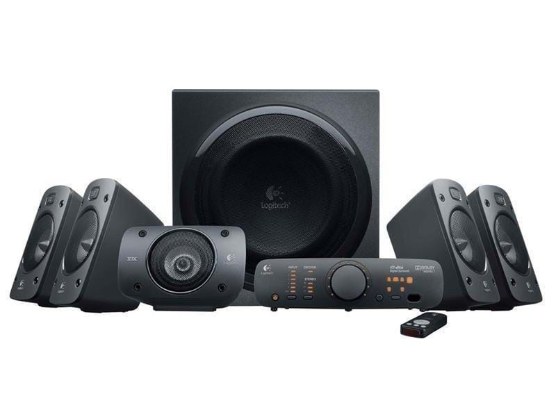 Logitech Z906 - 5.1 Kanal - Sort Pc Højttalere 980-000468