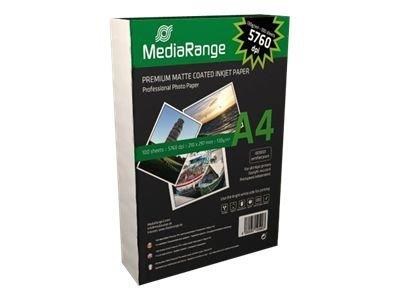 MediaRange Inkjet Paper Matt A4 130g 100x Fotopapir MRINK101