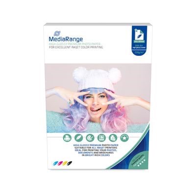 MediaRange MRINK103 / 210 x 297mm Photo paper for inkjet printers high-glossy 220g 100 sheets