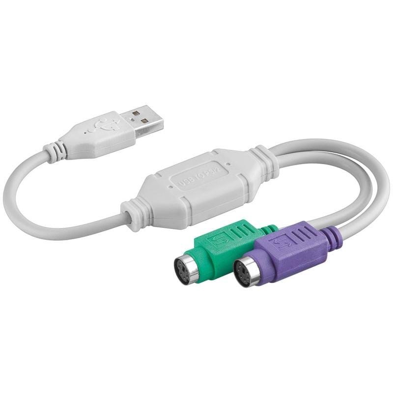 Pro USB adapter - USB - 2 x PS/2 Ps2-kabel 4040849509650