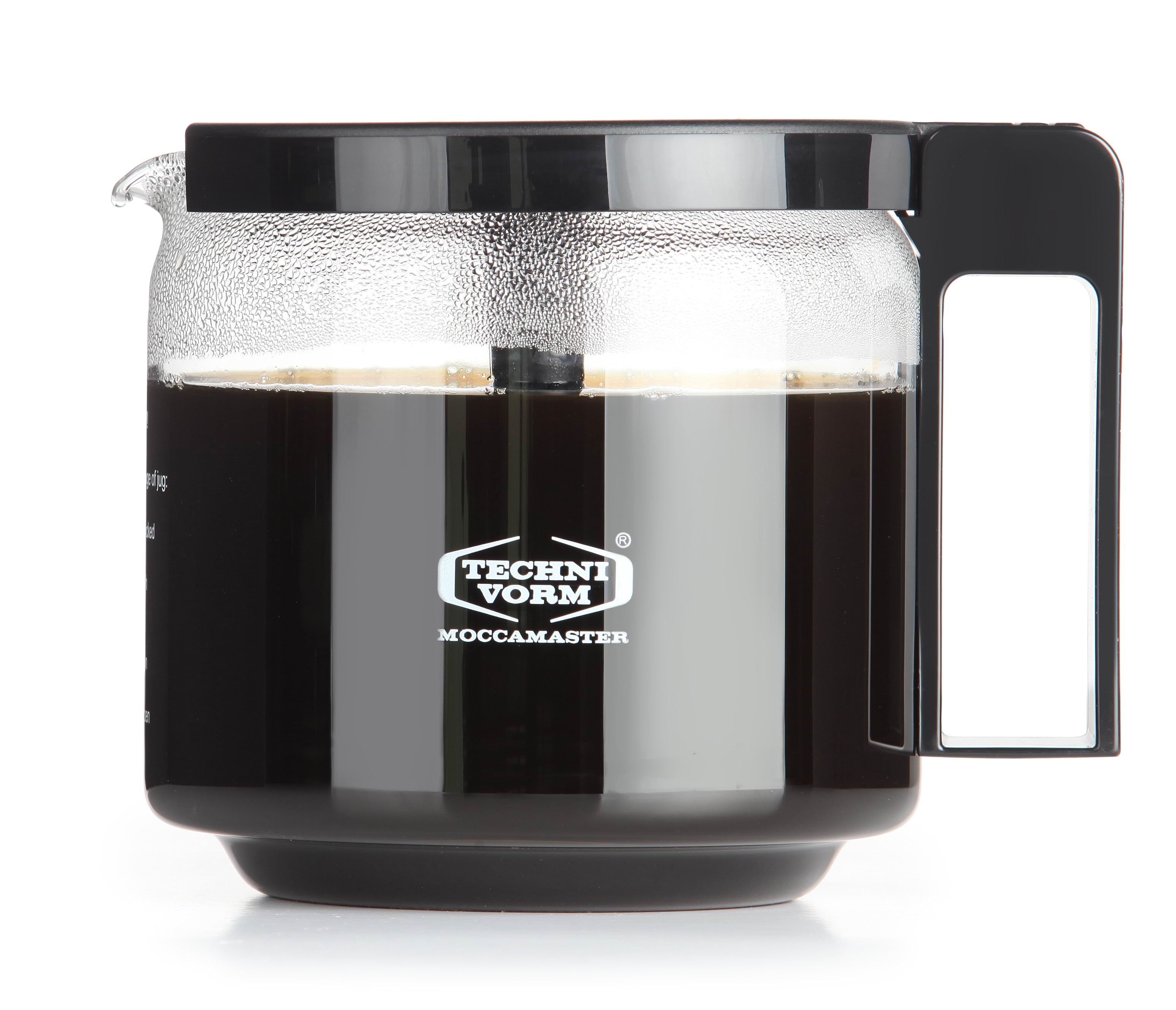 Moccamaster Original glaskande med automatisk drypstop - 1,25 L Kaffemaskine Grå 354206