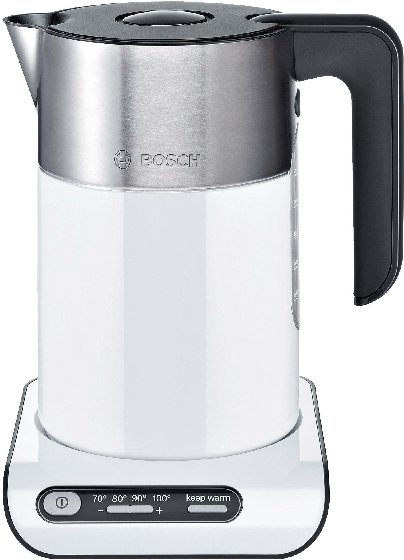Bosch Elkedel Styline TWK8611P - Hvid/anthracit - 2400 W