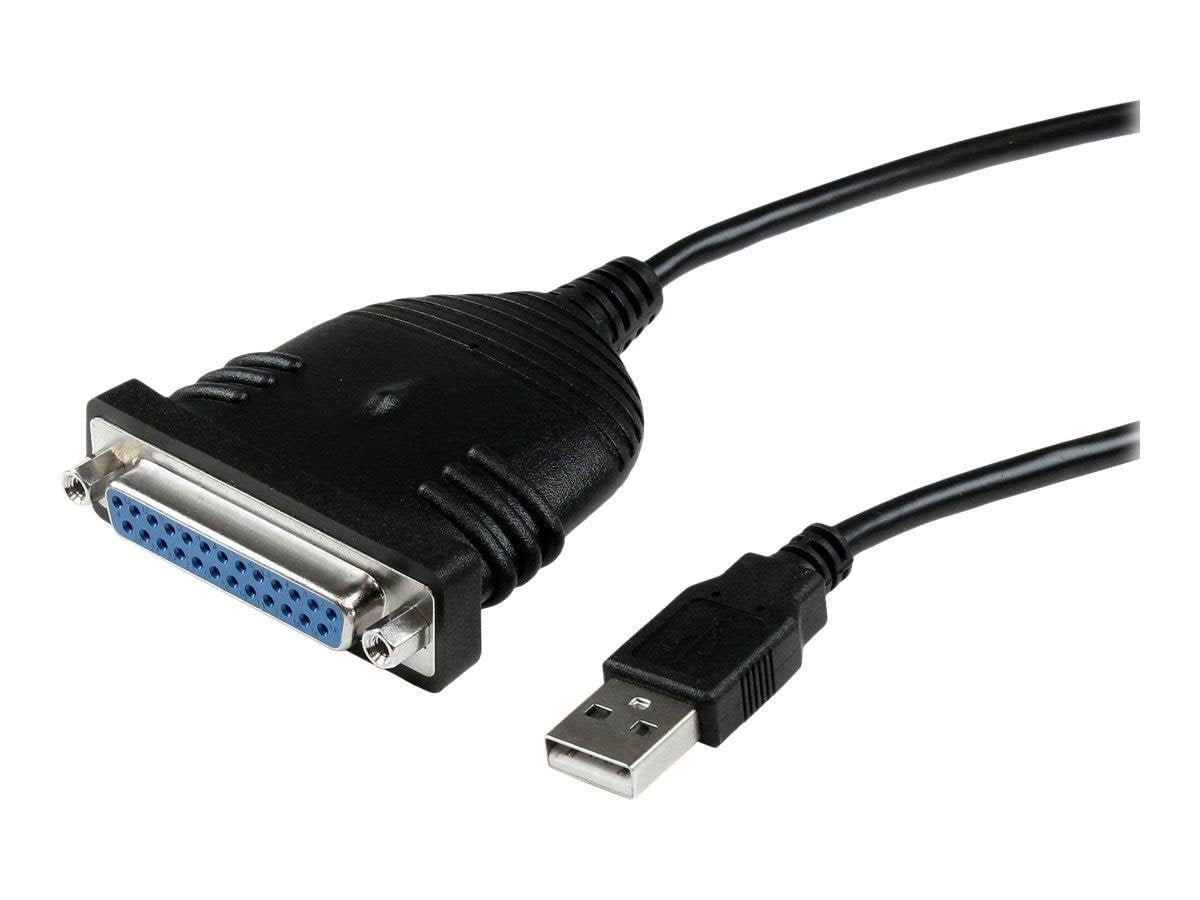 StarTech.com USB to DB25 Parallel Printer Cable 1.8M Netværksadapter ICUSB1284D25
