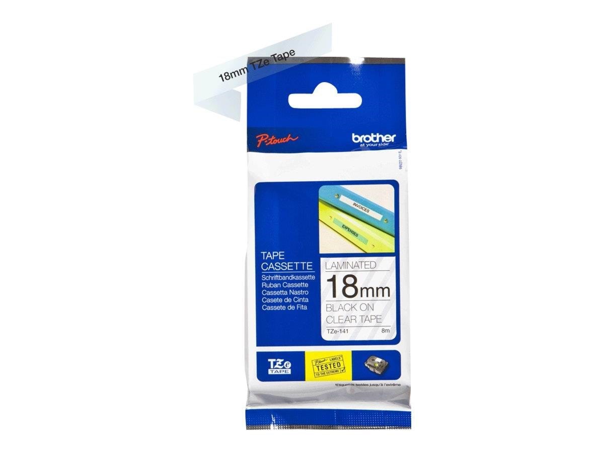 Brother TZe141 lamineret klæbende tape Fotopapir