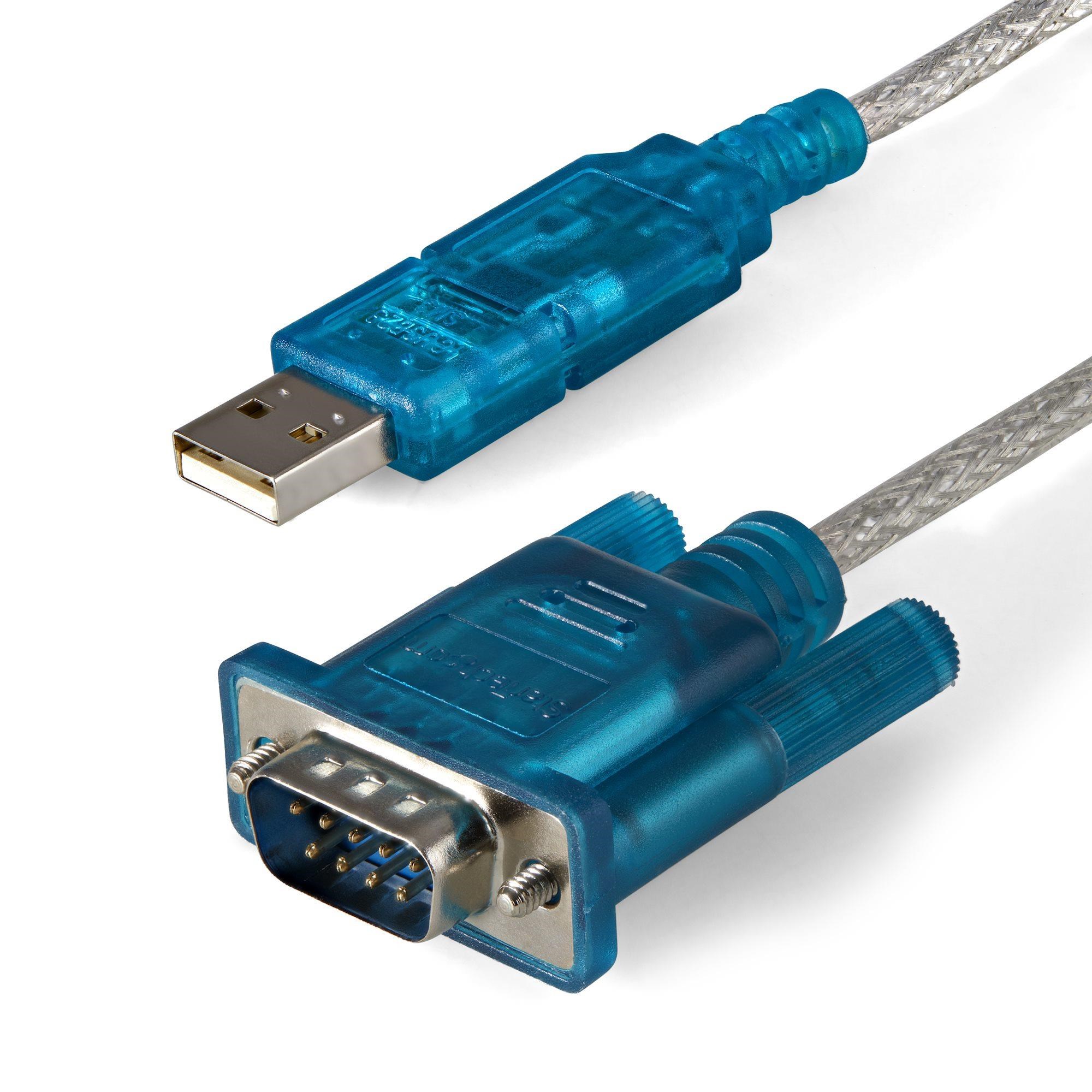 StarTech.com USB to RS232 DB9 Serial Adapter Cable Netværksadapter ICUSB232SM3
