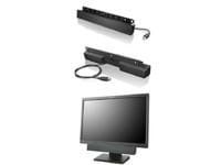 Lenovo USB Soundbar - 1.0 Kanal - Sort Pc Højttalere 0A36190