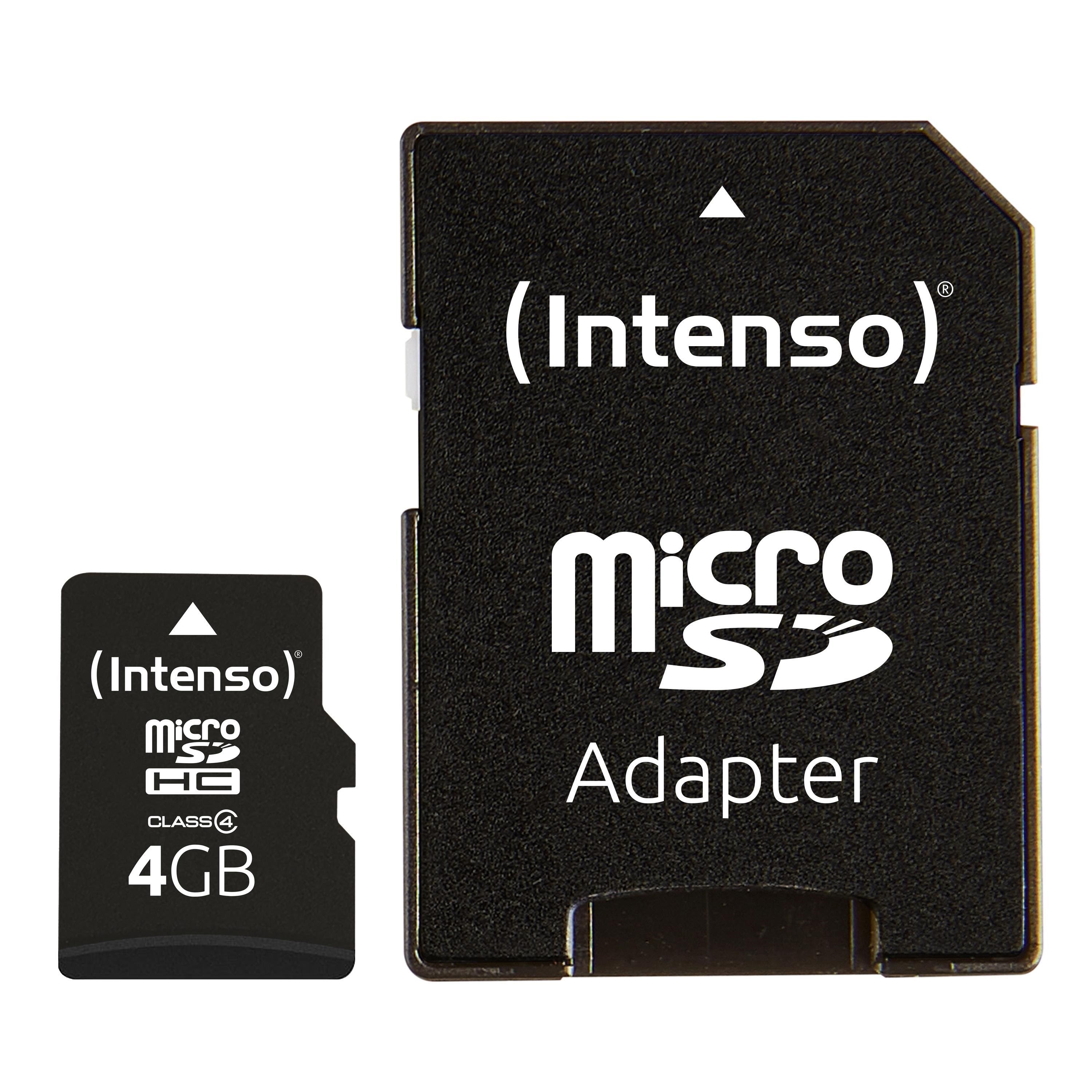 Intenso microSD Class 4 - 20MB/s - 16GB Hukommelseskort 3403450